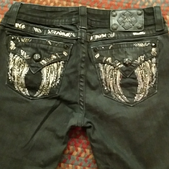 Miss Me Denim - Miss Me black, skinny jeans